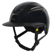 Ridehjelm HS MIPS Air Glossy Metal Svart Ridehjelm HS MIPS Air Glossy Metal Svart