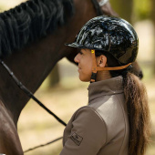 Ridehjelm HS MIPS Vision Shiny Gem Svart Ridehjelm HS MIPS Vision Shiny Gem Svart