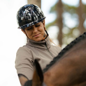 Ridehjelm HS MIPS Vision Shiny Gem Svart Ridehjelm HS MIPS Vision Shiny Gem Svart