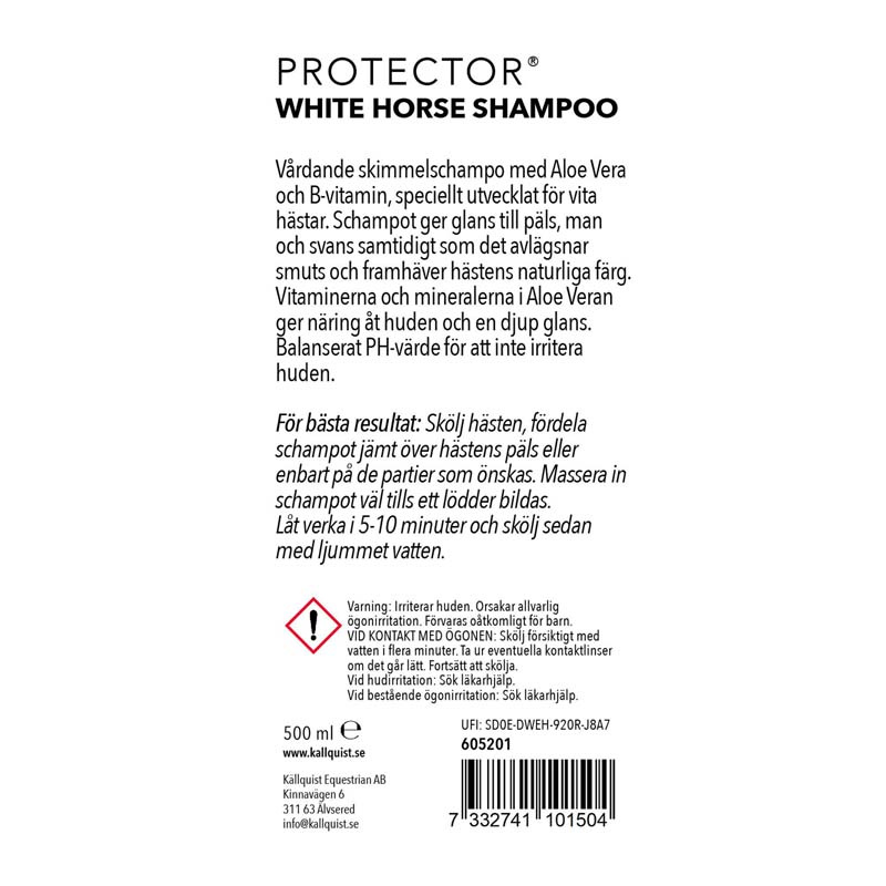 Skimmelsjampo White Horse 500ml