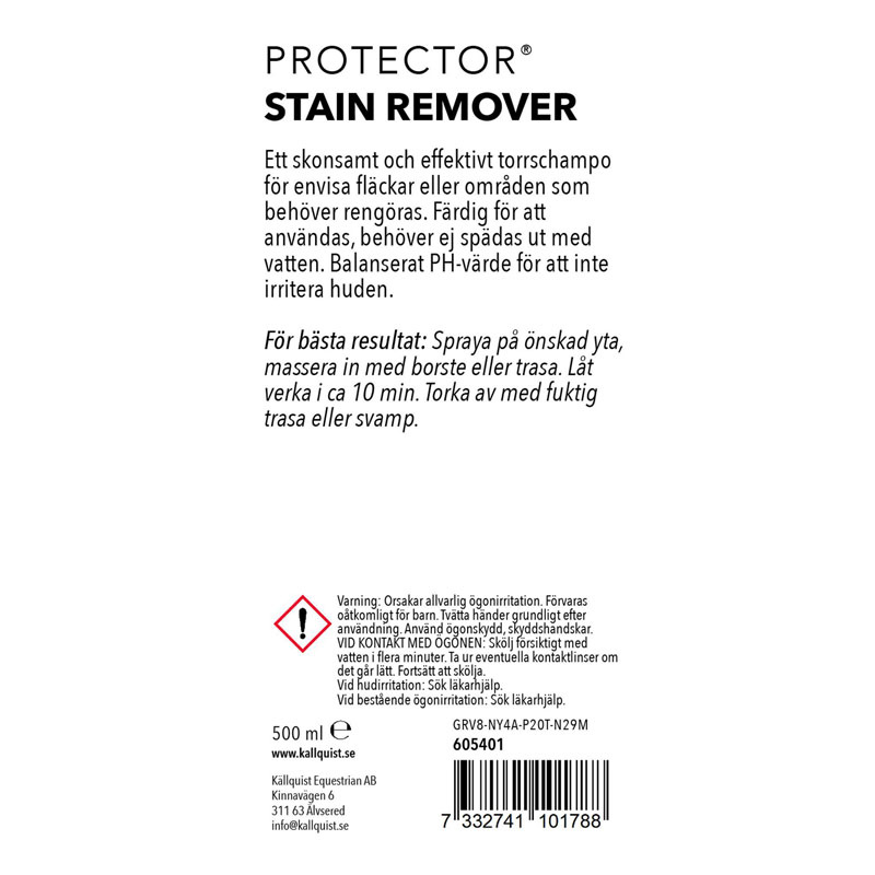 Tørrsjampo Stain Remover 500ml