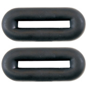 Martingalstopper Rubber 2-pack Svart Martingalstopper Rubber 2-pack Svart