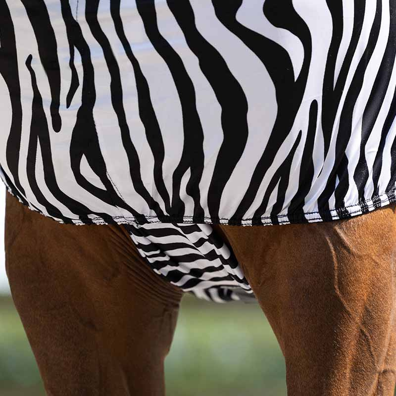 Eksemdekken UV-Resistant Zebra Svart/Hvit