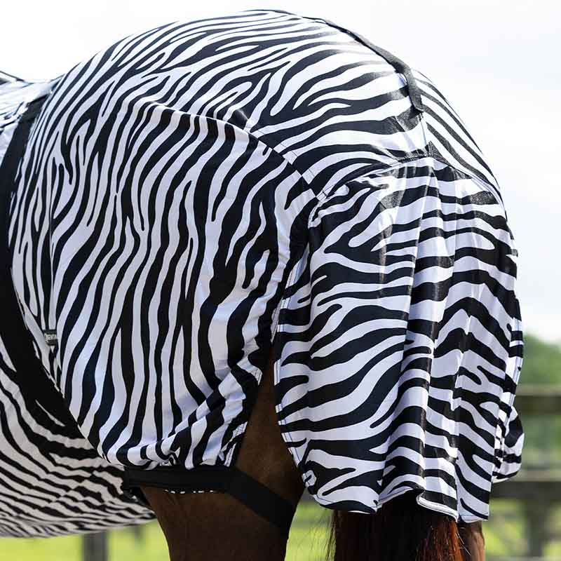 Eksemdekken UV-Resistant Zebra Svart/Hvit
