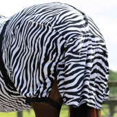 Eksemdekken UV-Resistant Zebra Svart/Hvit Eksemdekken UV-Resistant Zebra Svart/Hvit