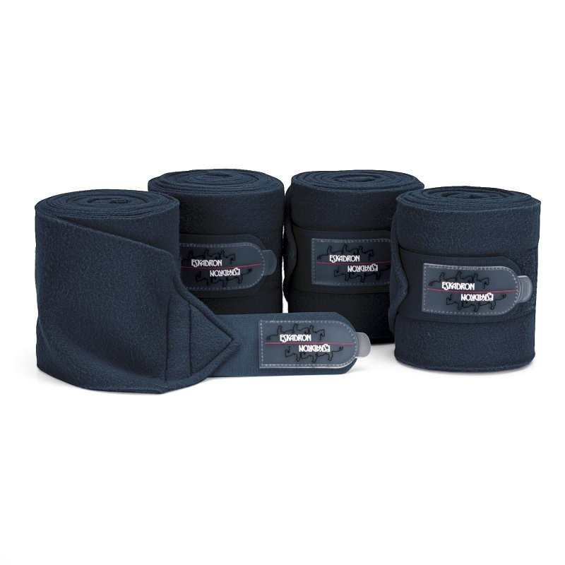 Fleecebandasjer 4-pk Marineblå