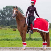 Lendedekken Christmas Rød/Hvit Lendedekken Christmas Rød/Hvit