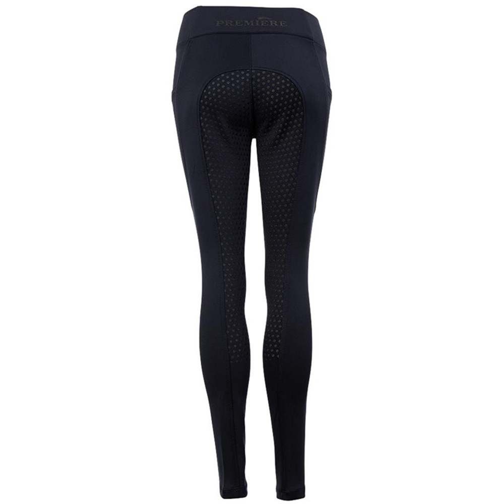 Ridetights Bouvardia Silicone Helskinn Marineblå