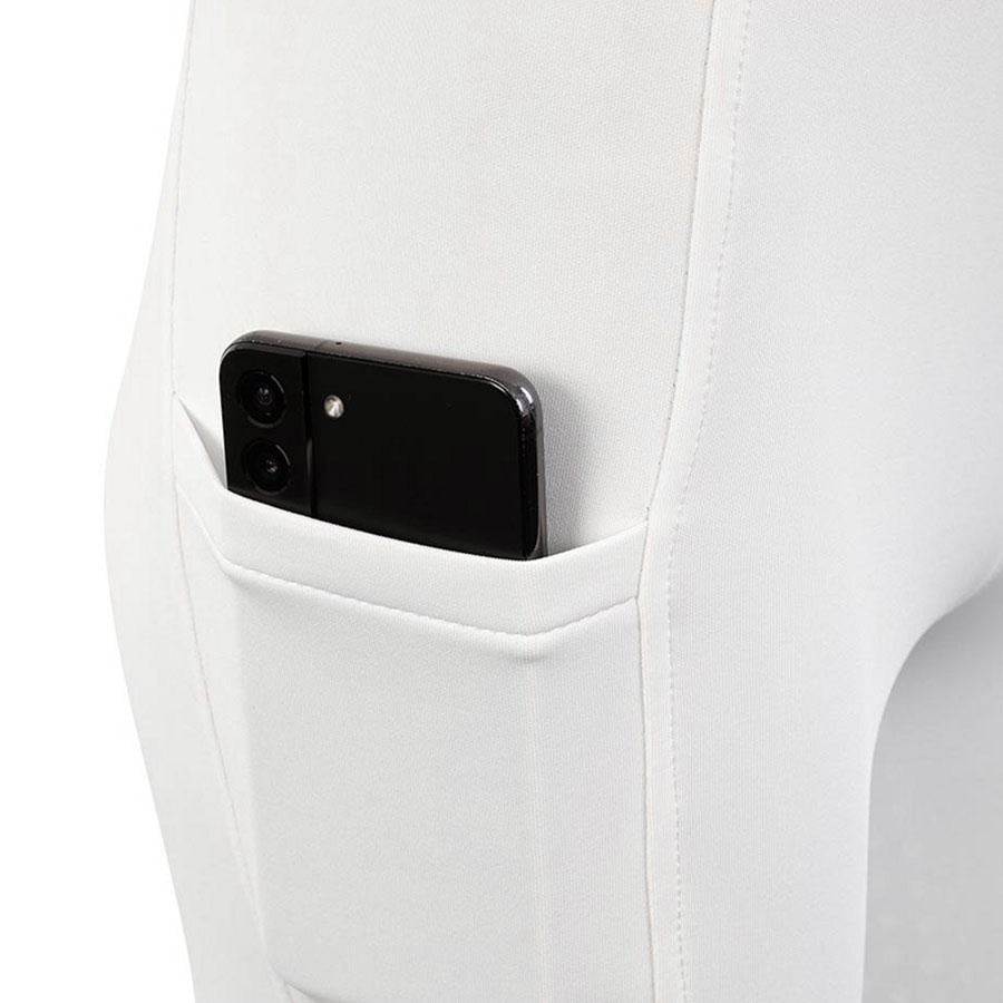 Ridetights Bouvardia Silicone Helskinn Hvit