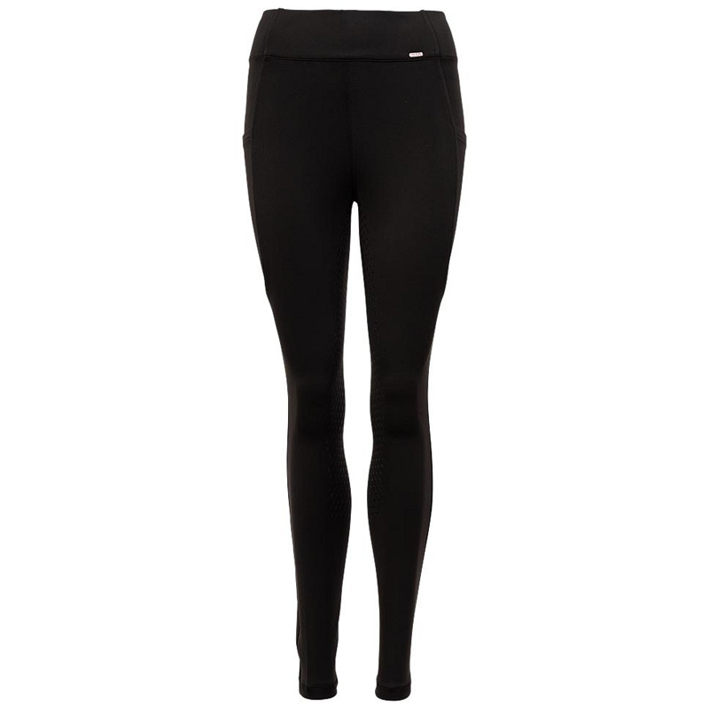 Ridetights Barn/Junior Bitterroot Silicone Helskinn Svart