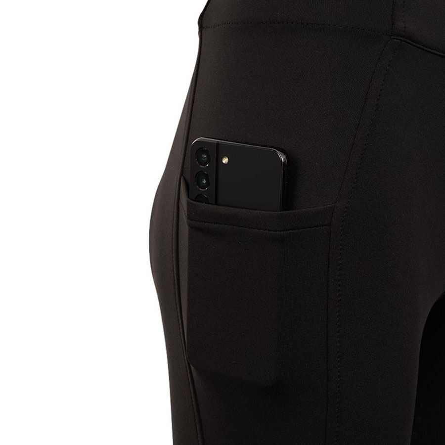 Ridetights Barn/Junior Bitterroot Silicone Helskinn Svart