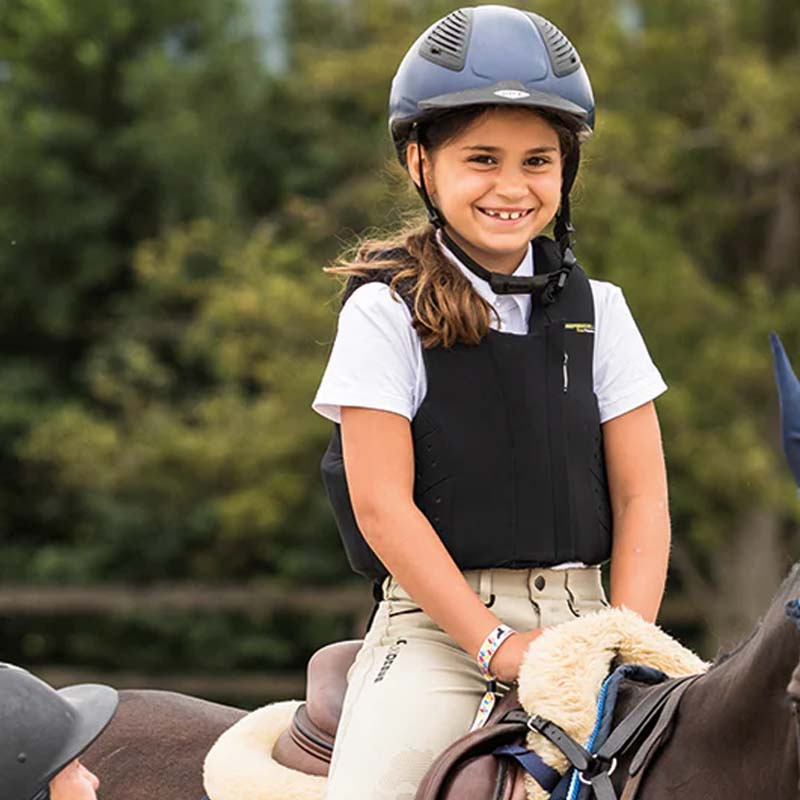 Sikkerhetsvest Barn/Junior Regular Fit Svart