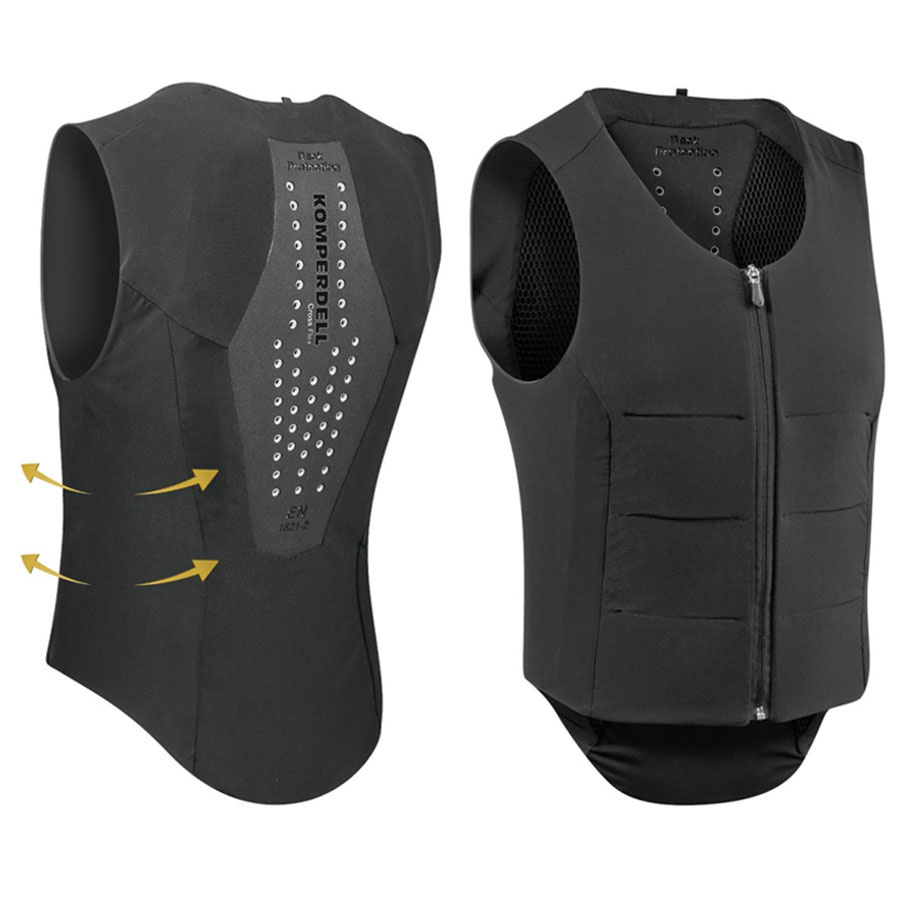 Ryggbeskytter Ballistic Flex Fit Regular Svart/Sølv