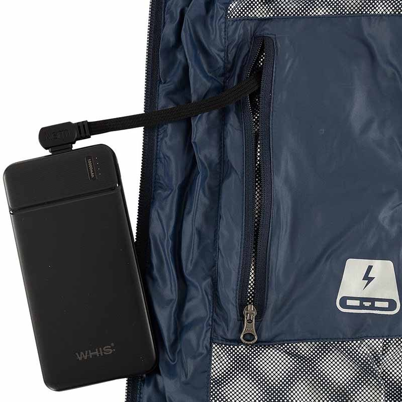 Ridevest Coach med varme Marineblå