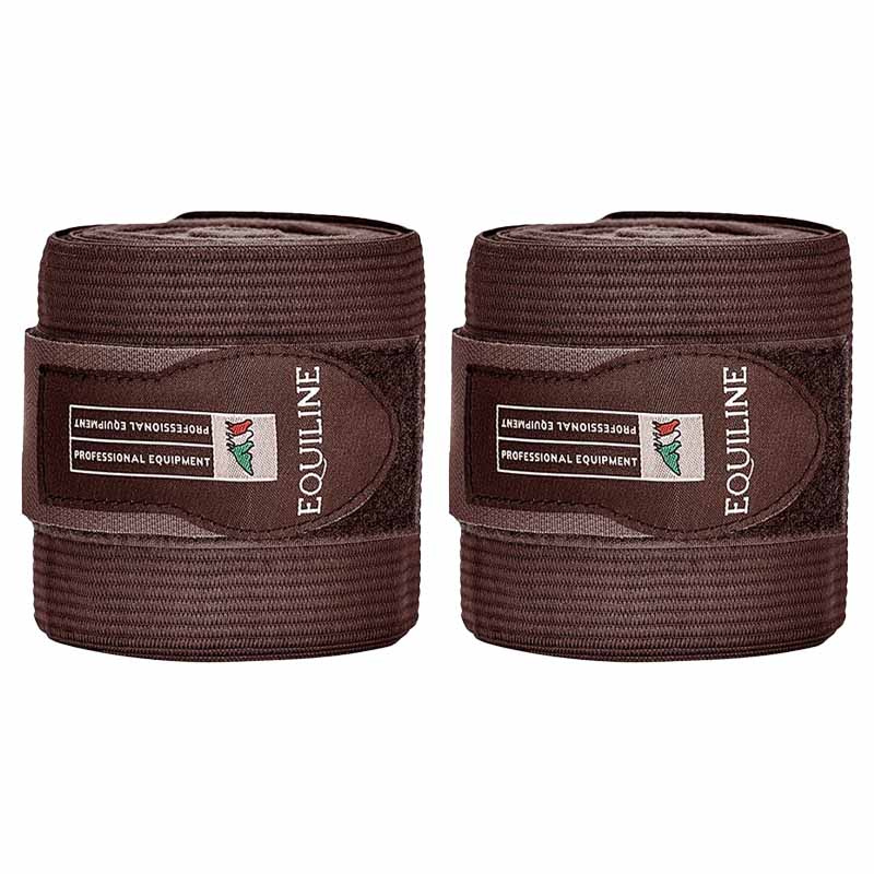 Bandasjer Work Bandage Elastisk/Fleece 2-pk Brun