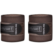 Bandasjer Work Bandage Elastisk/Fleece 2-pk Brun Bandasjer Work Bandage Elastisk/Fleece 2-pk Brun