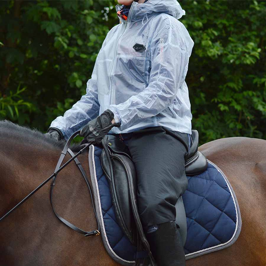 Regnjakke Barn/Junior PVC Transparent