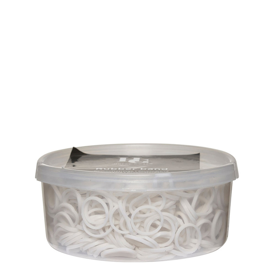 Gummistrikker 750st HG Hvit