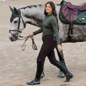 Ridebukse ES Jump Elite Knee Grip Black Ridebukse ES Jump Elite Knee Grip Black