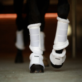 Treningsbeskyttere ES Faux Fur White Silver Treningsbeskyttere ES Faux Fur White Silver