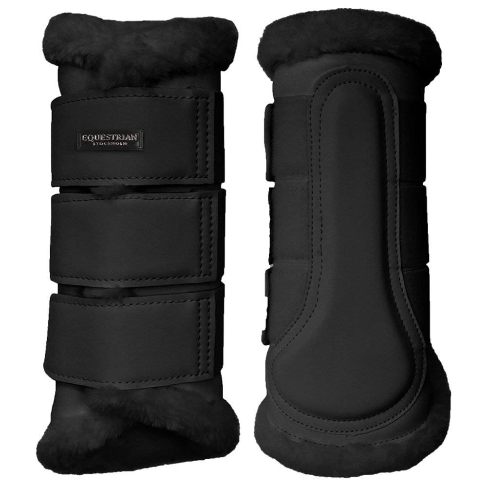 Treningsbeskyttere ES Faux Fur Black