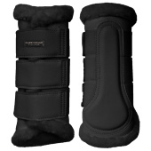 Treningsbeskyttere ES Faux Fur Black Treningsbeskyttere ES Faux Fur Black
