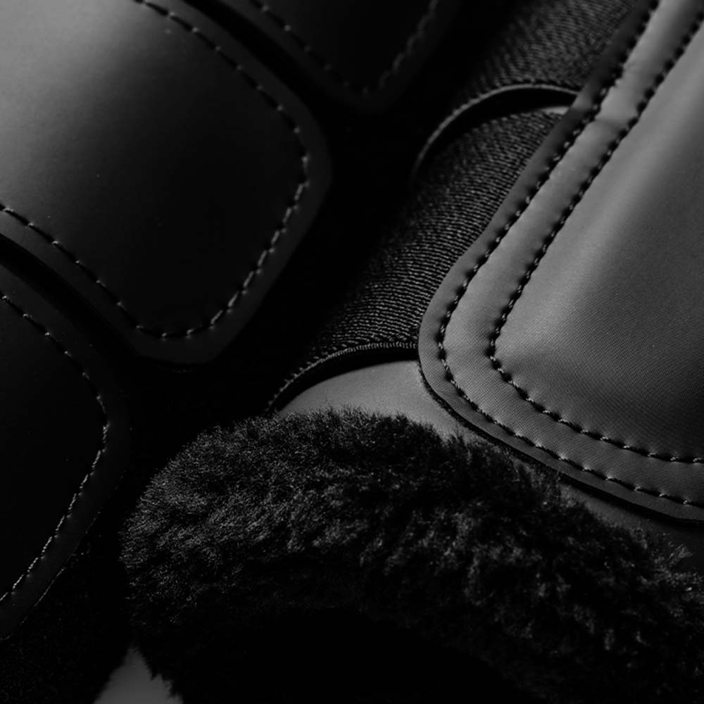 Treningsbeskyttere ES Faux Fur Black