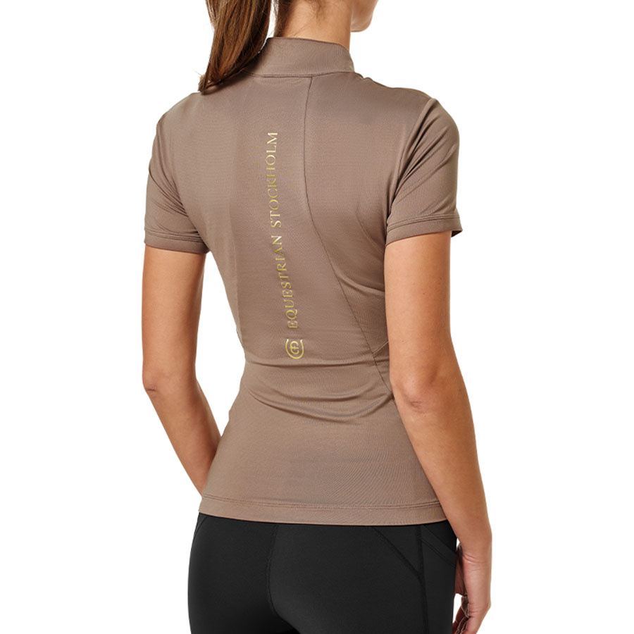 Treningstopp ES UV Protection Short Sleeve Champagne