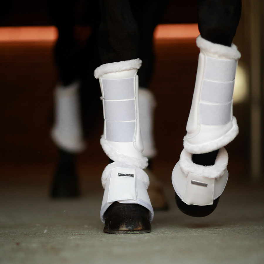 Kopper ES Faux Fur White Silver