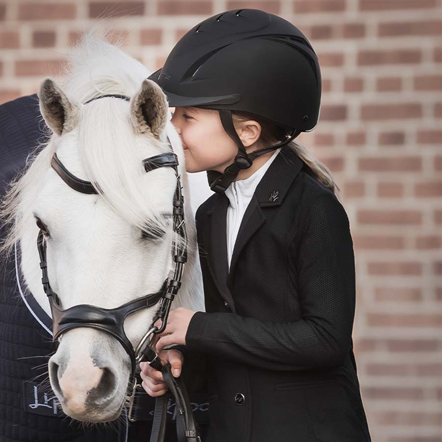 Ridehjelm Pleasure Svart