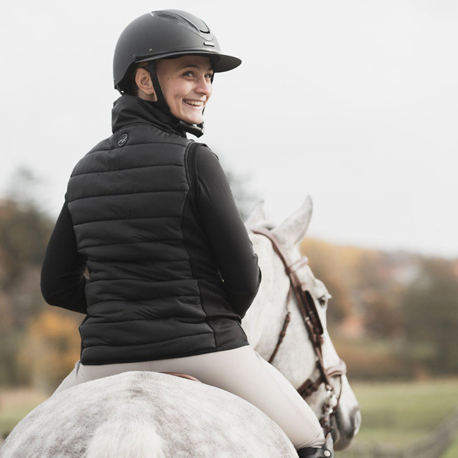 Ridehjelm MIPS Adele Wide Peak Svart