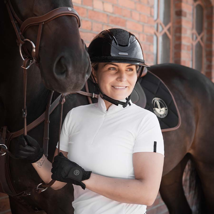 Ridehjelm MIPS Amelia Wide Peak Svart