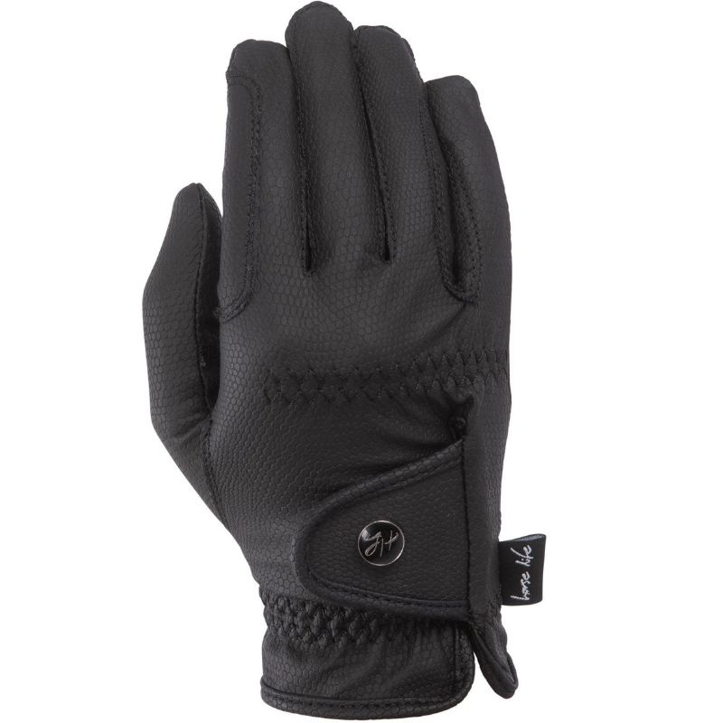Ridehansker Barn/Junior Flexible Grip Svart
