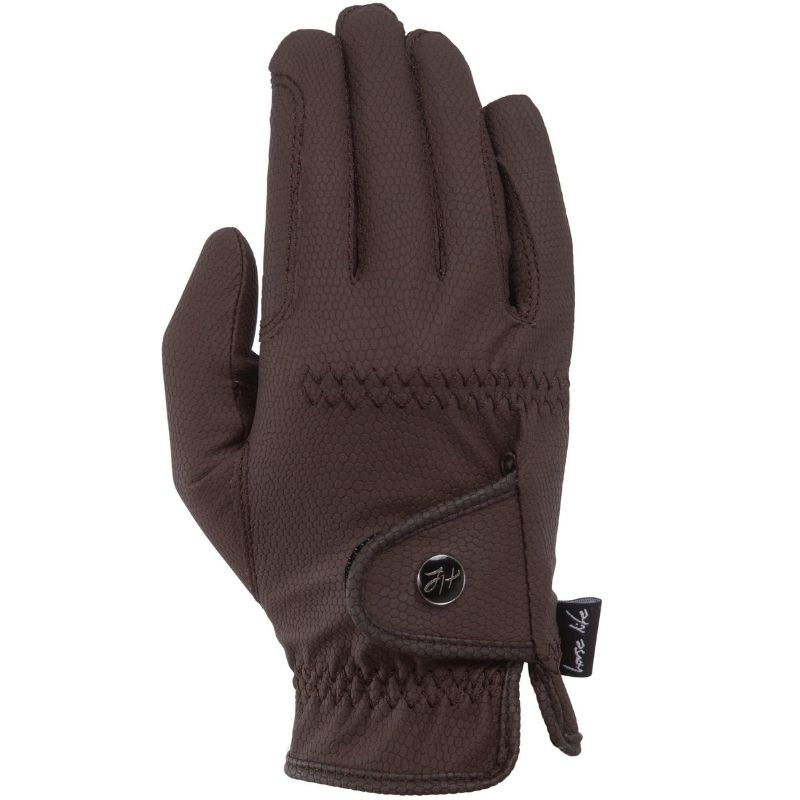 Ridehansker Flexible Grip Brun