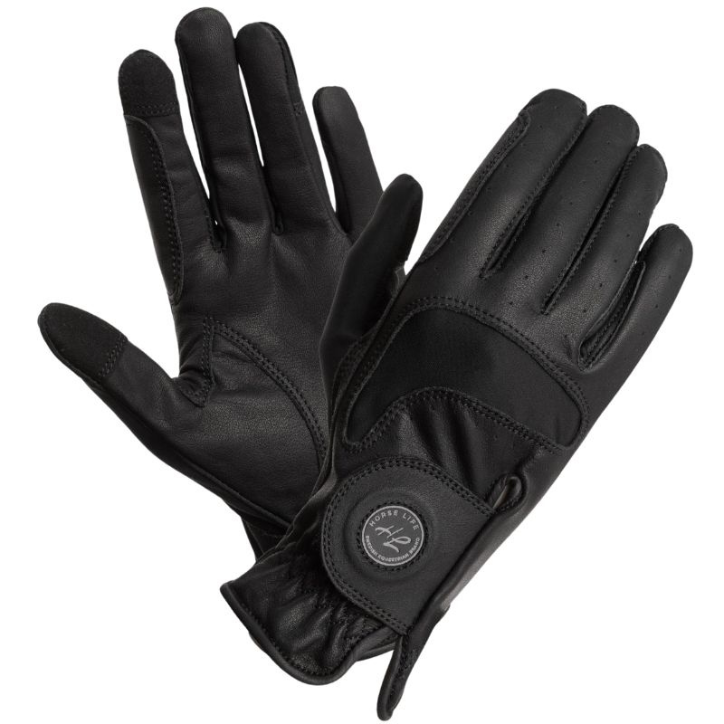 Ridehansker Flexible Grip Vent Svart
