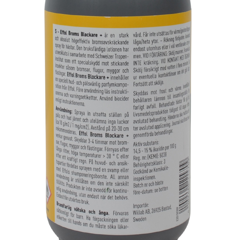 Fluespray Bromsblockare+ 500ml