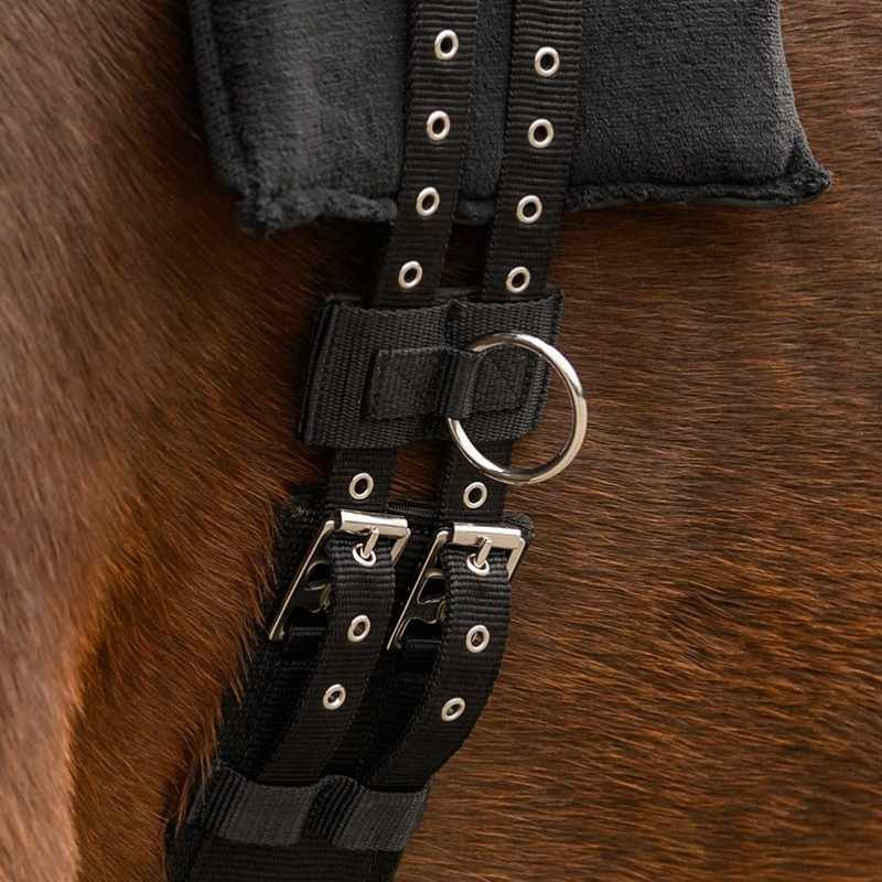 Ekstaring til tømmekjøringsgjord Padded Svart