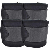 Bandasjer HS Fleece Elastic 4-pack Svart Bandasjer HS Fleece Elastic 4-pack Svart