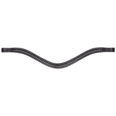 Pannereim Diamond Curved Svart/Sølv Pannereim Diamond Curved Svart/Sølv