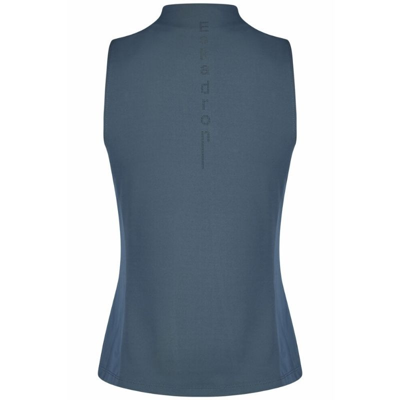 Ridetopp Tank Half Zip Classic Sports Grønn