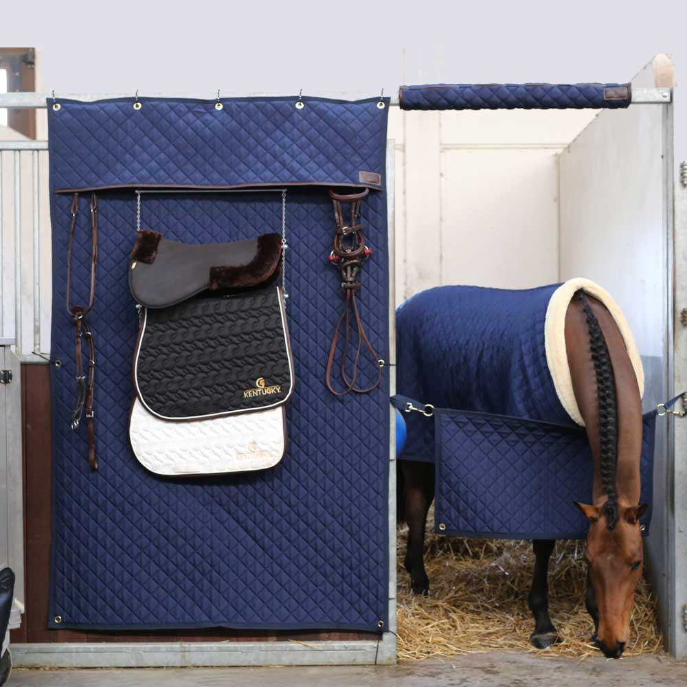 Boksgardin Marineblå