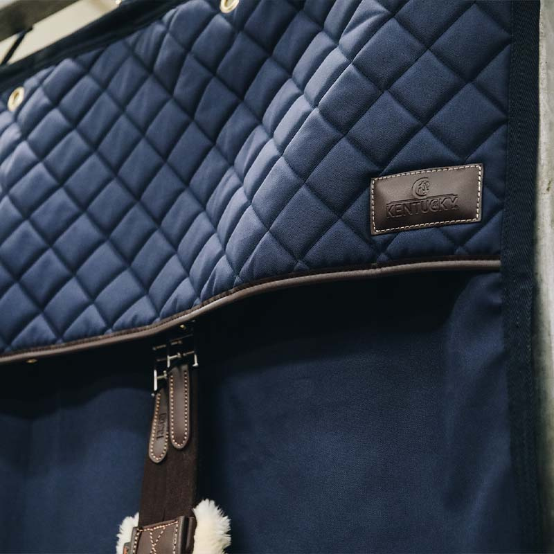 Boksgardin Waterproof Marineblå