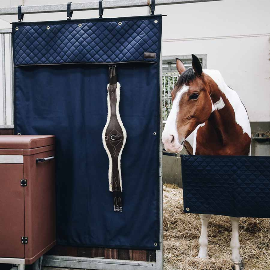 Boksgardin Waterproof Marineblå