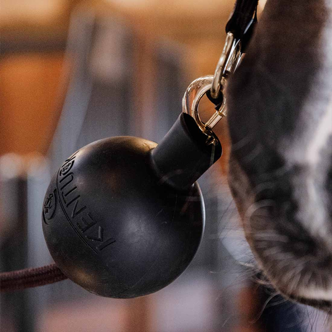 Gummiball Lead & Wall Protection Rubber Svart