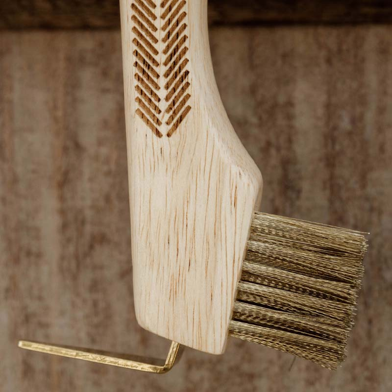 Hovskrape Metall Bristle & Magnet