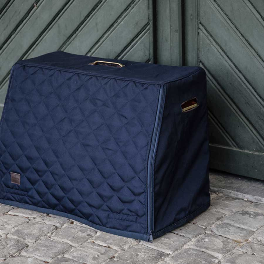 Trekk til striglekasse Show Grooming Marineblå