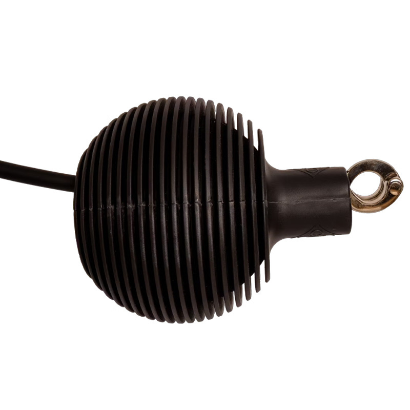 Gummiball Lead & Wall Protection Rubber Pro Svart