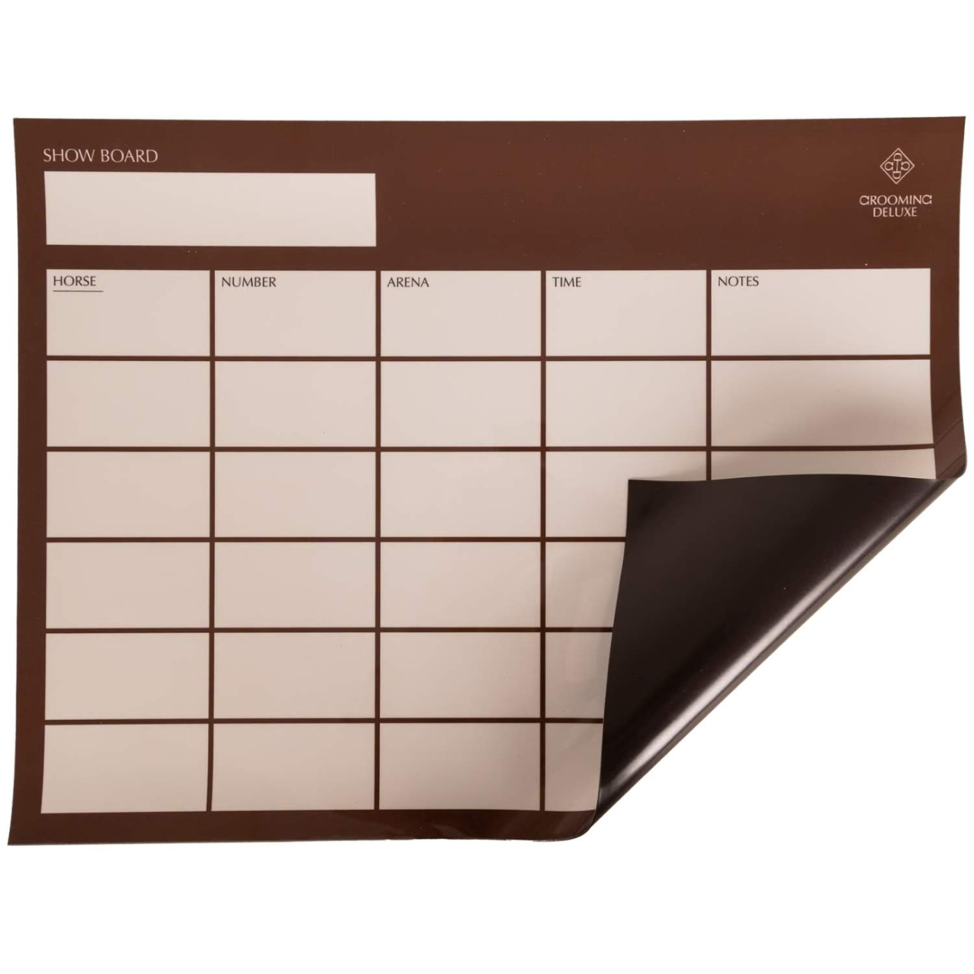 Tavle Show Board Magnetic Brun