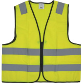 Refleksvest HS Zipper Gul Refleksvest HS Zipper Gul