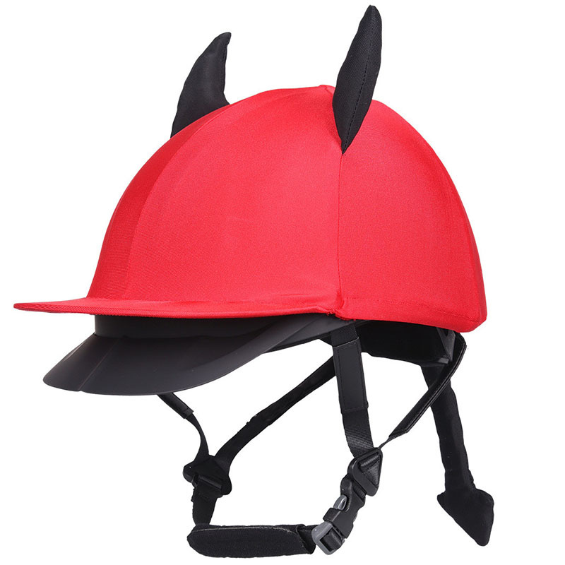Hjelmoverdrag Halloween Devil Rød/Svart
